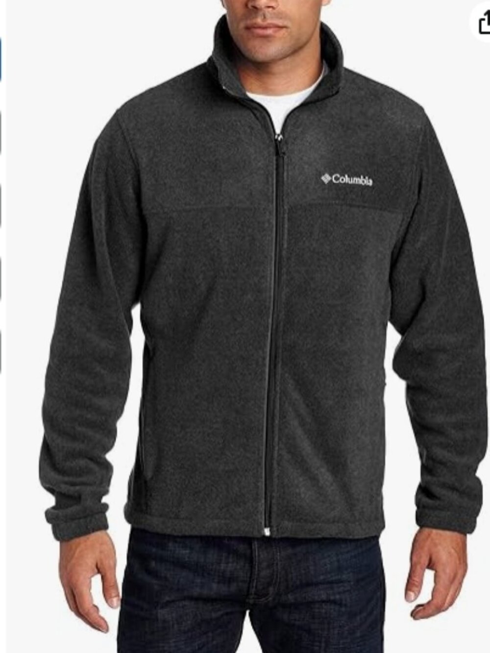 Columbia Men's Size 3X Granite Mountain Full Zip Fleece Jacket